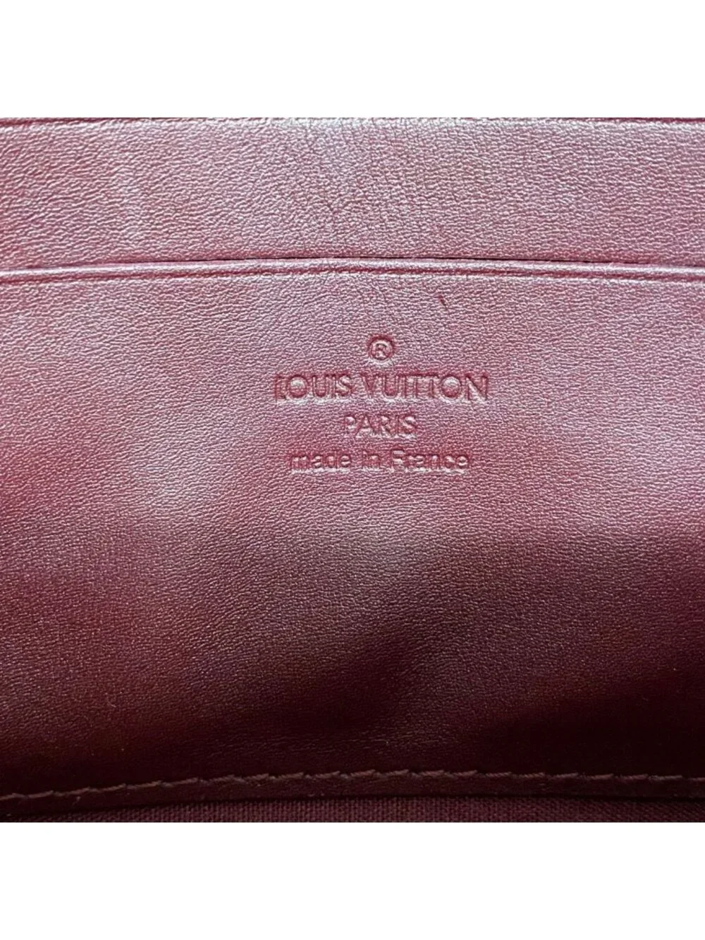 Louis Vuitton Shoulder Bag Vernis Rossmore PM Rouge Fauvist